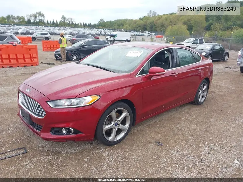 3FA6P0K93DR383249 2013 Ford Fusion Titanium