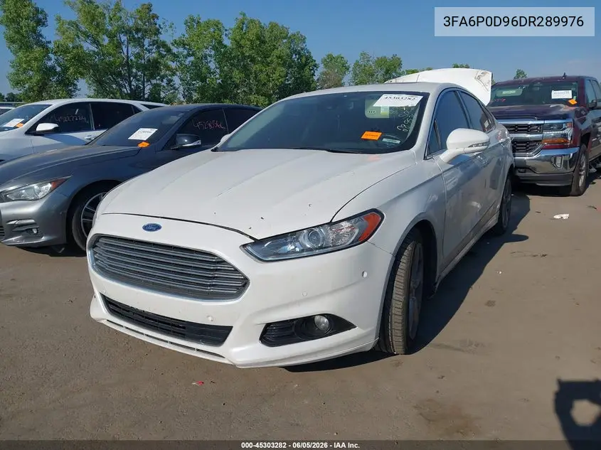 3FA6P0D96DR289976 2013 Ford Fusion Titanium