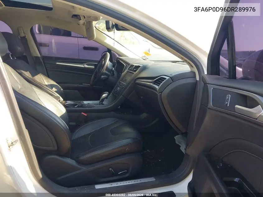 3FA6P0D96DR289976 2013 Ford Fusion Titanium