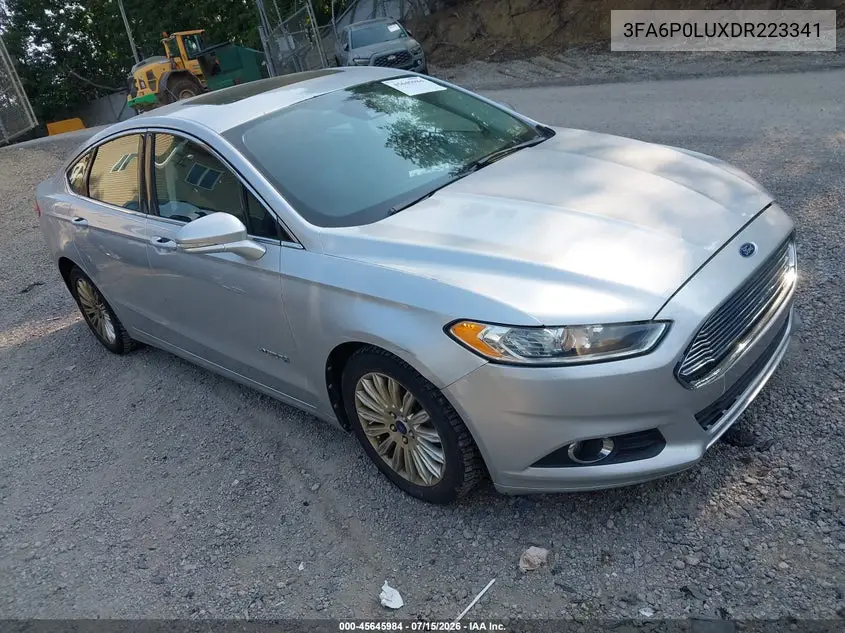 2013 Ford Fusion Hybrid Se VIN: 3FA6P0LUXDR223341 Lot: 45645984