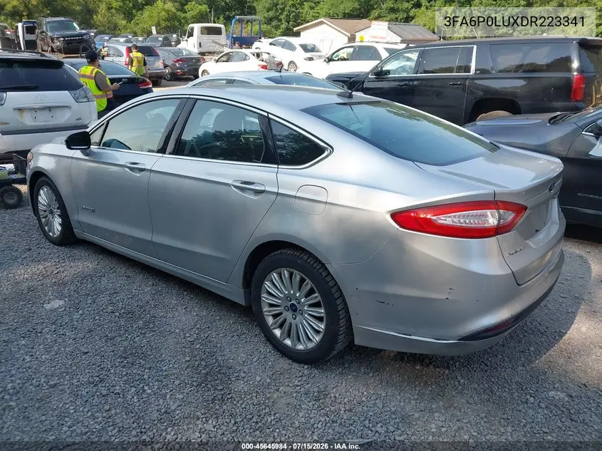 2013 Ford Fusion Hybrid Se VIN: 3FA6P0LUXDR223341 Lot: 45645984