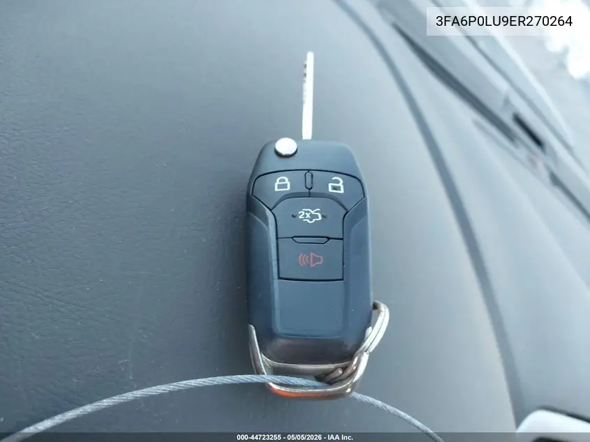 3FA6P0LU9ER270264 2014 Ford Fusion Hybrid Se