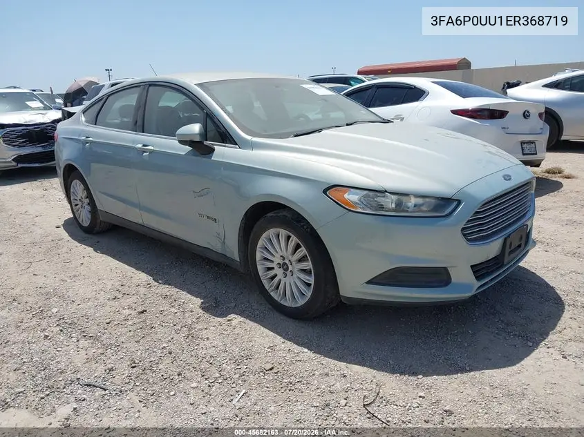 2014 Ford Fusion Hybrid S VIN: 3FA6P0UU1ER368719 Lot: 45682163