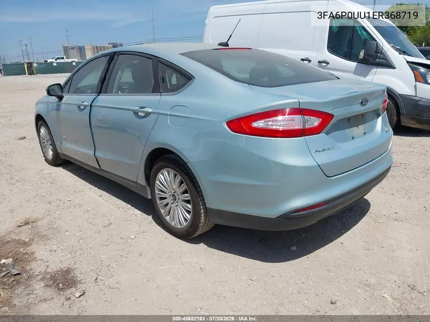 2014 Ford Fusion Hybrid S VIN: 3FA6P0UU1ER368719 Lot: 45682163