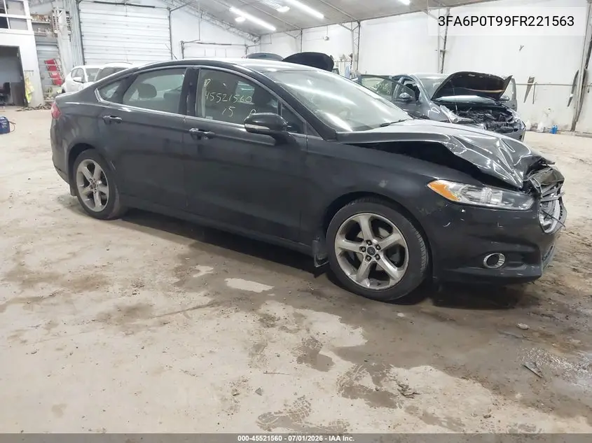 2015 Ford Fusion Se VIN: 3FA6P0T99FR221563 Lot: 45521560