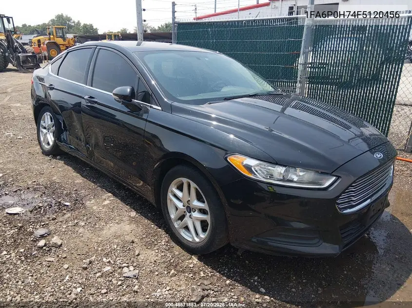 2015 Ford Fusion Se VIN: 1FA6P0H74F5120456 Lot: 45571883