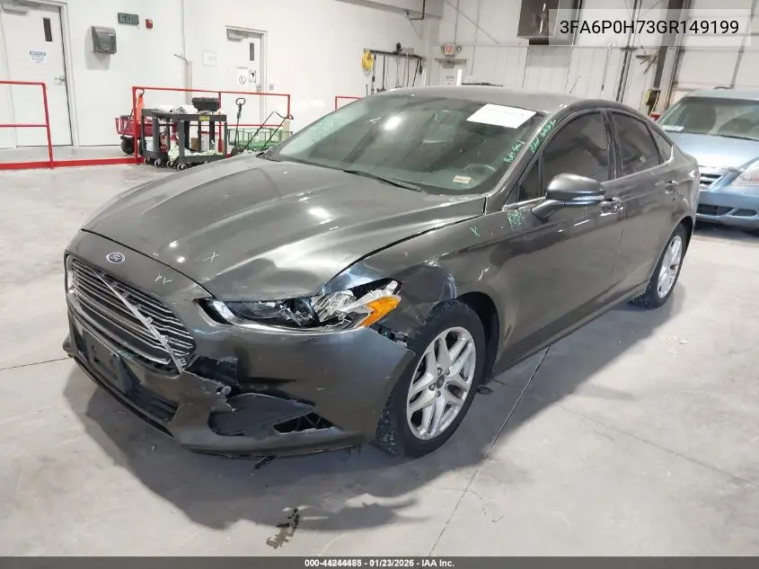 3FA6P0H73GR149199 2016 Ford Fusion Se