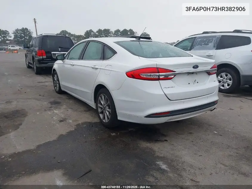3FA6P0H73HR382906 2017 Ford Fusion Se