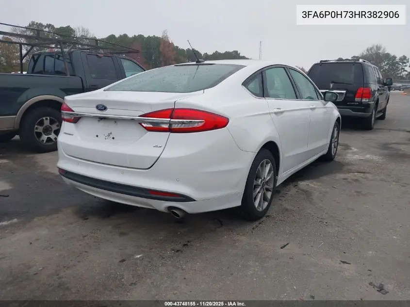 3FA6P0H73HR382906 2017 Ford Fusion Se
