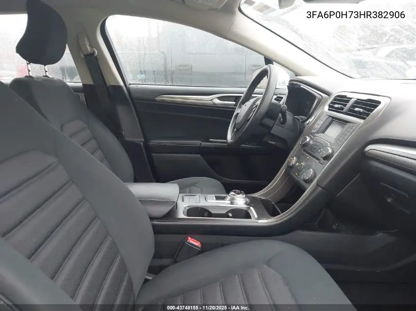 3FA6P0H73HR382906 2017 Ford Fusion Se