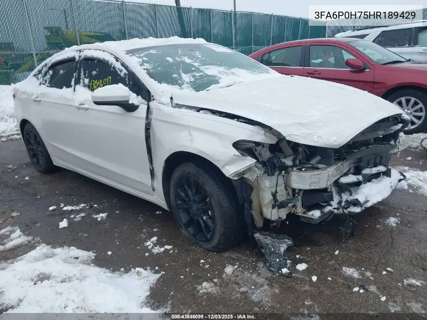 3FA6P0H75HR189429 2017 Ford Fusion Se
