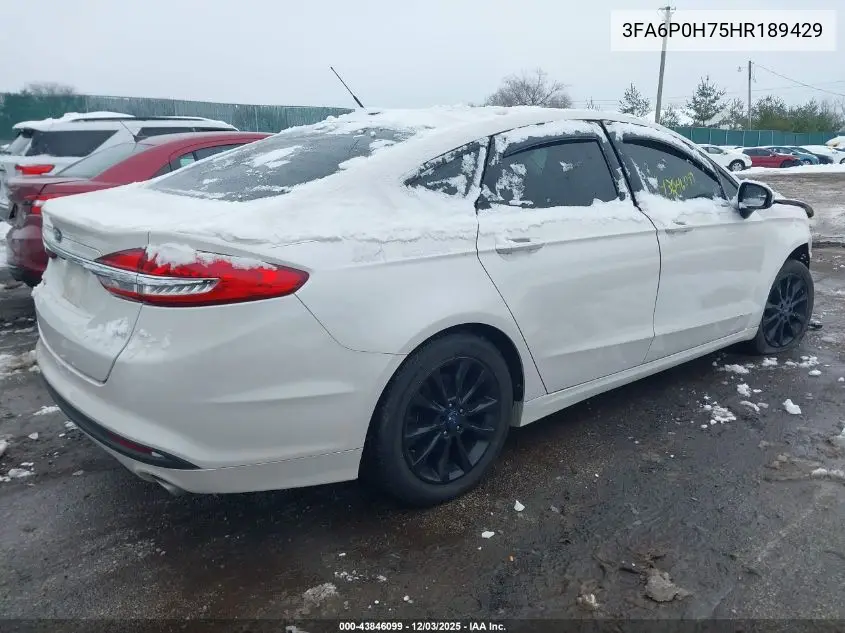 3FA6P0H75HR189429 2017 Ford Fusion Se