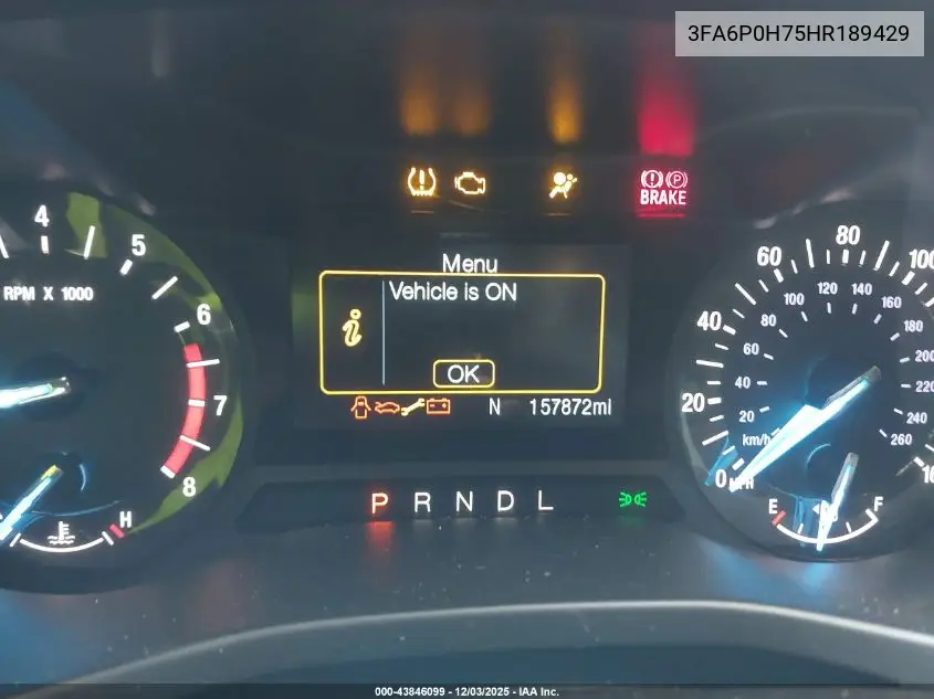 3FA6P0H75HR189429 2017 Ford Fusion Se