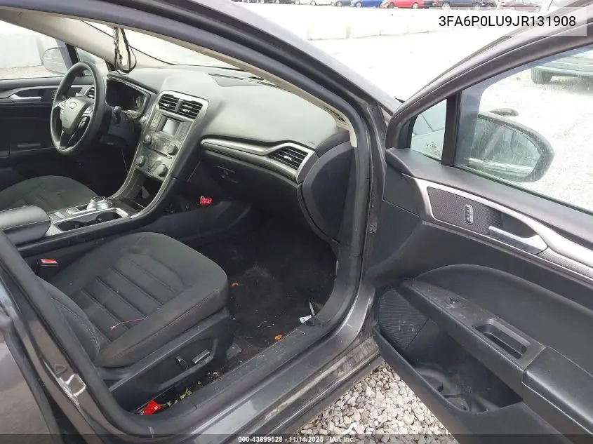 3FA6P0LU9JR131908 2018 Ford Fusion Hybrid Se