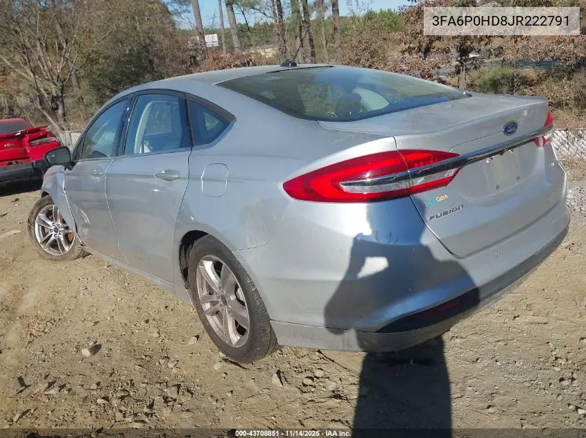 3FA6P0HD8JR222791 2018 Ford Fusion Se