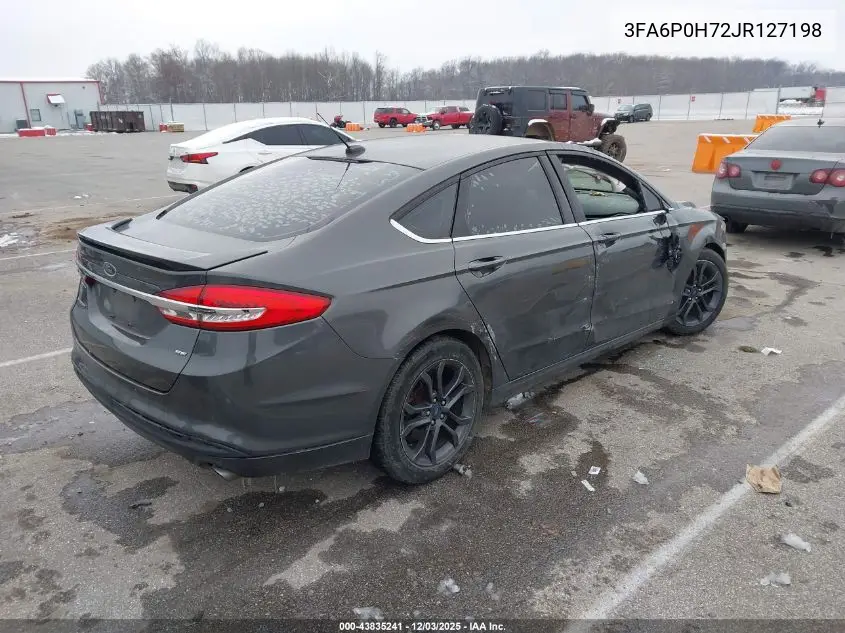 3FA6P0H72JR127198 2018 Ford Fusion Se