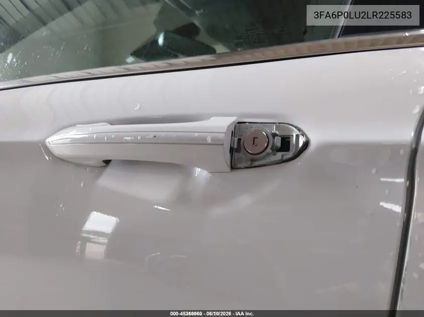2020 Ford Fusion Hybrid Se VIN: 3FA6P0LU2LR225583 Lot: 45360060