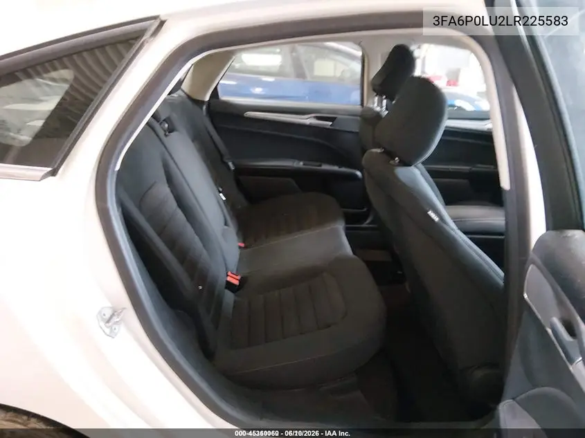2020 Ford Fusion Hybrid Se VIN: 3FA6P0LU2LR225583 Lot: 45360060