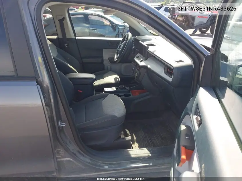 2022 Ford Maverick Xlt VIN: 3FTTW8E31NRA33626 Lot: 45342037