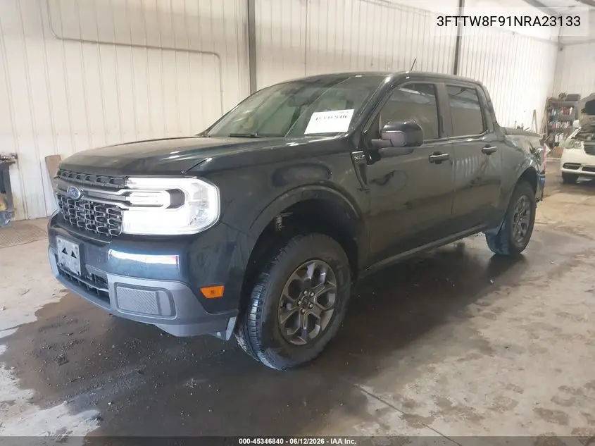 2022 Ford Maverick Xlt VIN: 3FTTW8F91NRA23133 Lot: 45346840