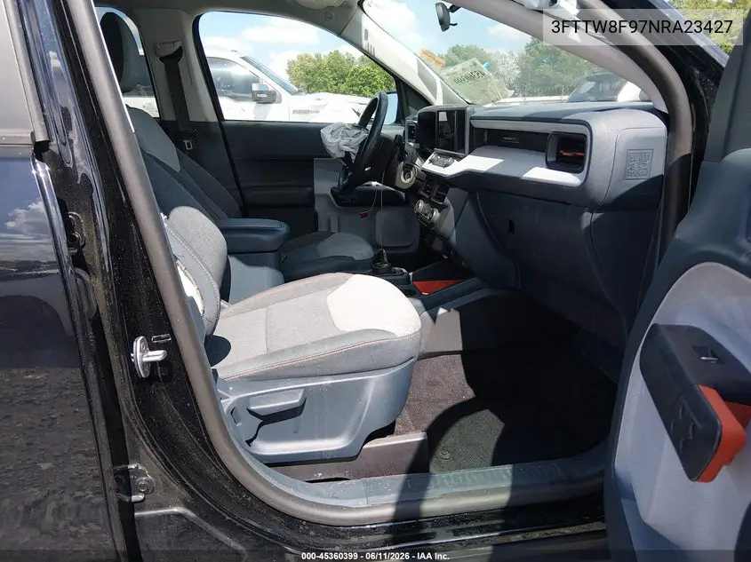 2022 Ford Maverick Xlt VIN: 3FTTW8F97NRA23427 Lot: 45360399