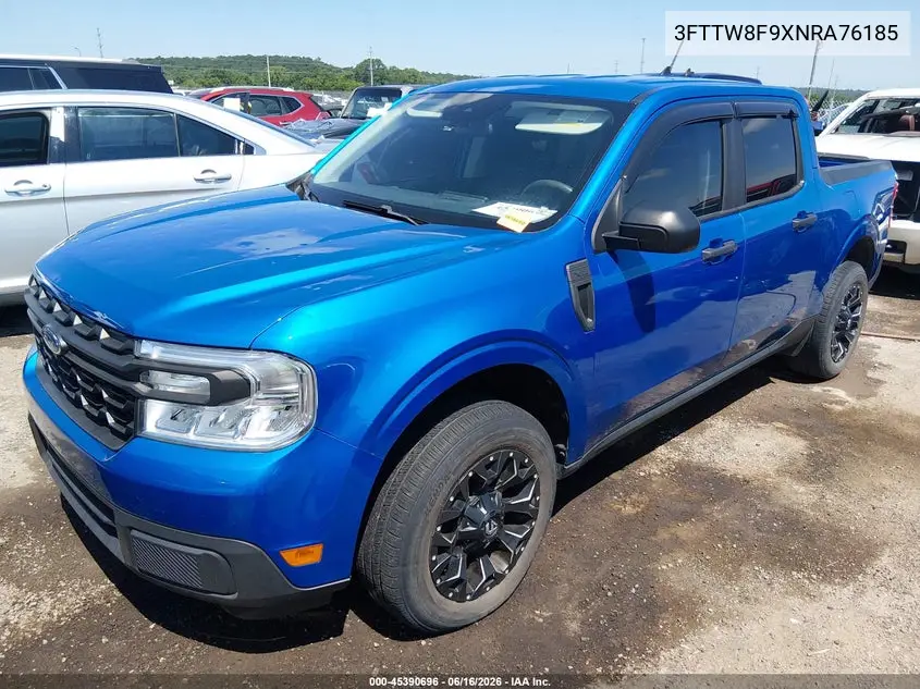 2022 Ford Maverick Xl VIN: 3FTTW8F9XNRA76185 Lot: 45390696
