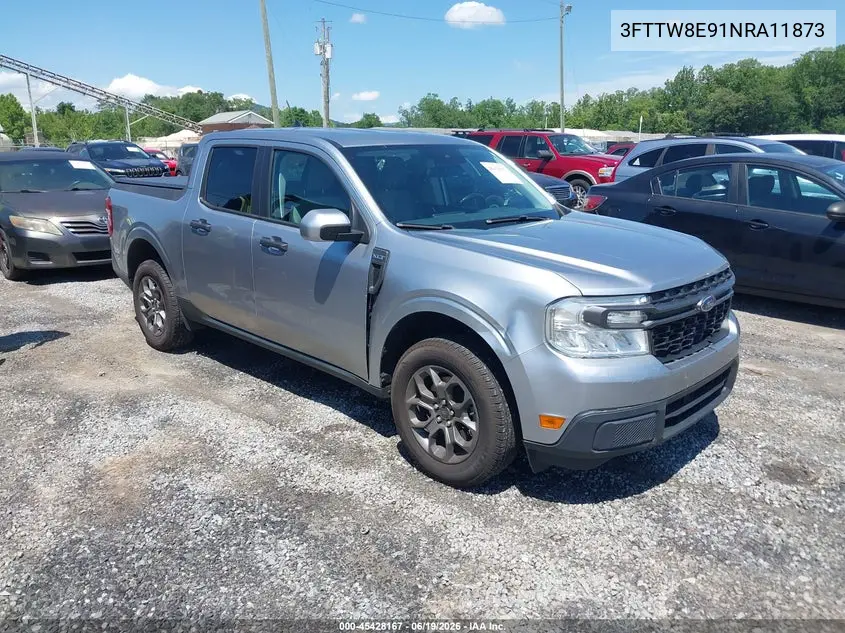 2022 Ford Maverick Xlt VIN: 3FTTW8E91NRA11873 Lot: 45428167