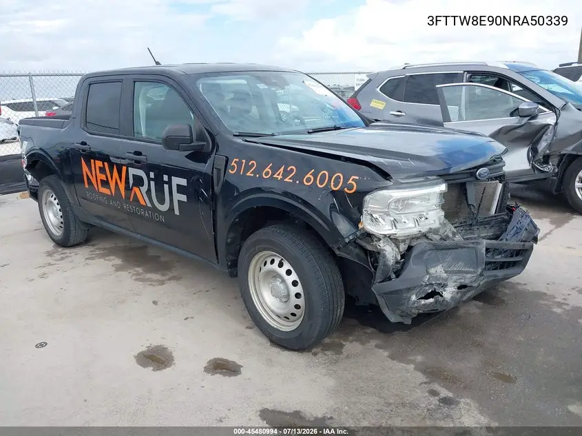 2022 Ford Maverick Xl VIN: 3FTTW8E90NRA50339 Lot: 45480994