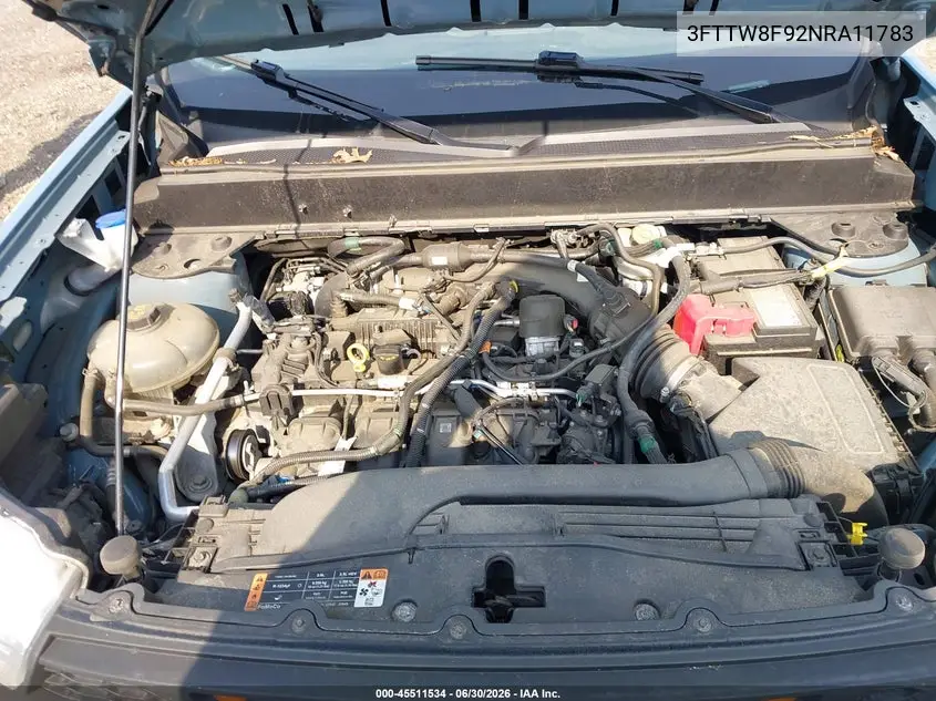 2022 Ford Maverick Xlt VIN: 3FTTW8F92NRA11783 Lot: 45511534