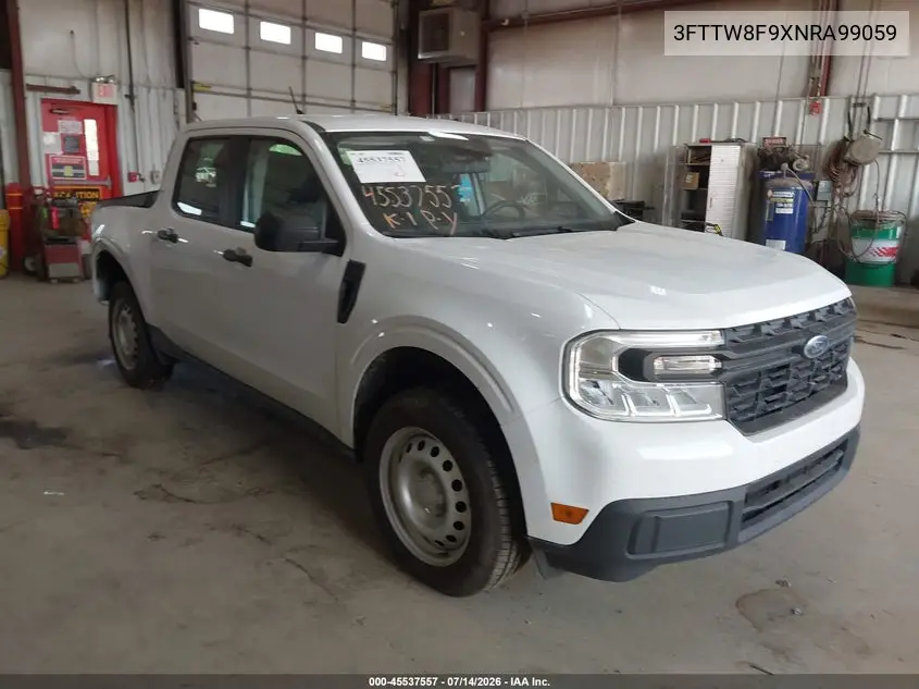 2022 Ford Maverick Lariat/Xl/Xlt VIN: 3FTTW8F9XNRA99059 Lot: 45537557