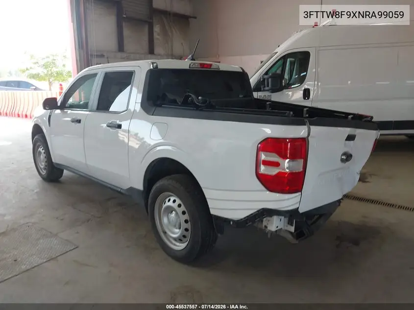 2022 Ford Maverick Lariat/Xl/Xlt VIN: 3FTTW8F9XNRA99059 Lot: 45537557