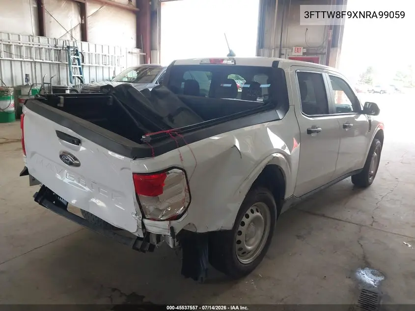 2022 Ford Maverick Lariat/Xl/Xlt VIN: 3FTTW8F9XNRA99059 Lot: 45537557