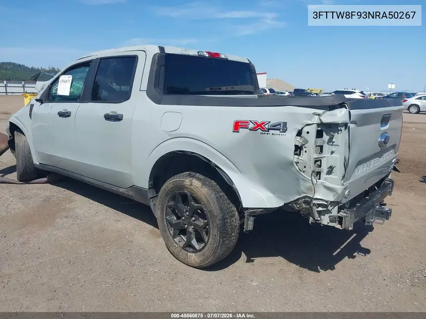 2022 Ford Maverick Xlt VIN: 3FTTW8F93NRA50267 Lot: 45560875