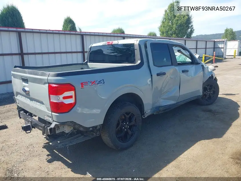 2022 Ford Maverick Xlt VIN: 3FTTW8F93NRA50267 Lot: 45560875