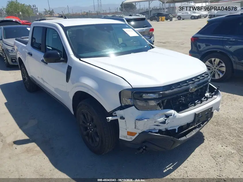 2023 Ford Maverick Xlt VIN: 3FTTW8F96PRA04578 Lot: 45343343
