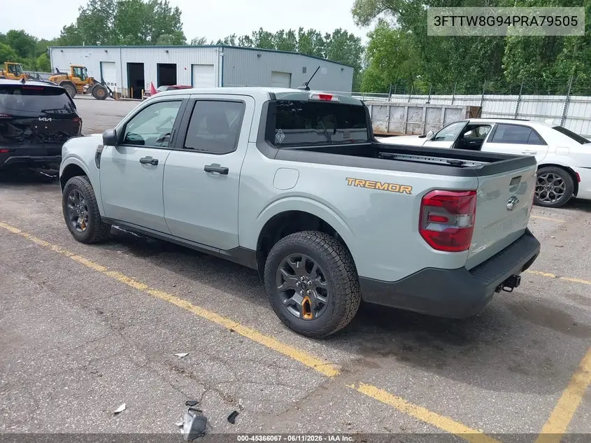 2023 Ford Maverick Lariat/Xlt VIN: 3FTTW8G94PRA79505 Lot: 45366067