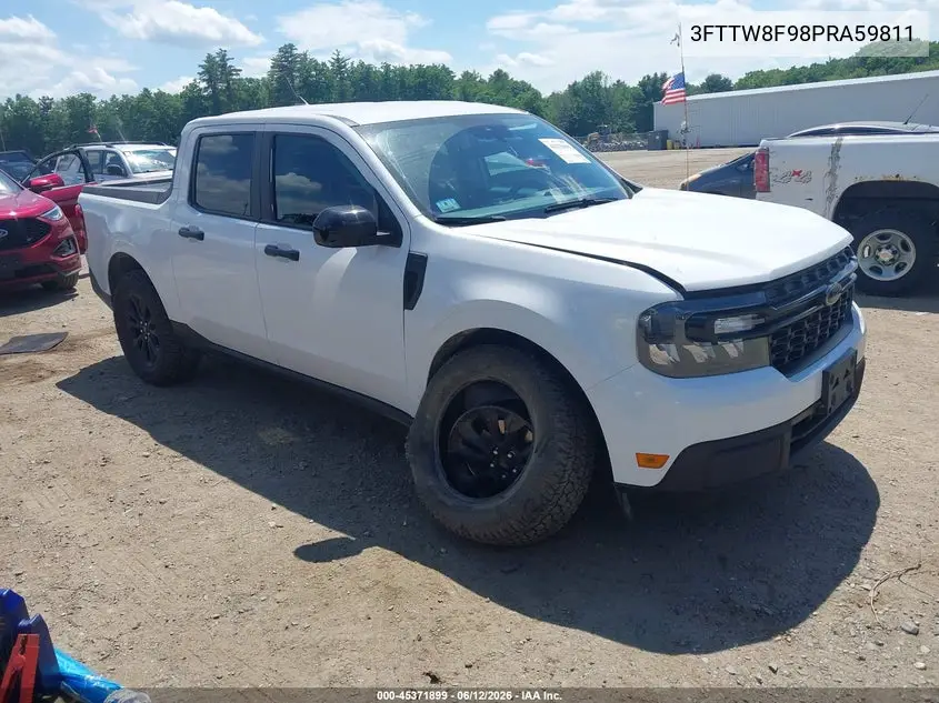 2023 Ford Maverick Xlt VIN: 3FTTW8F98PRA59811 Lot: 45371899