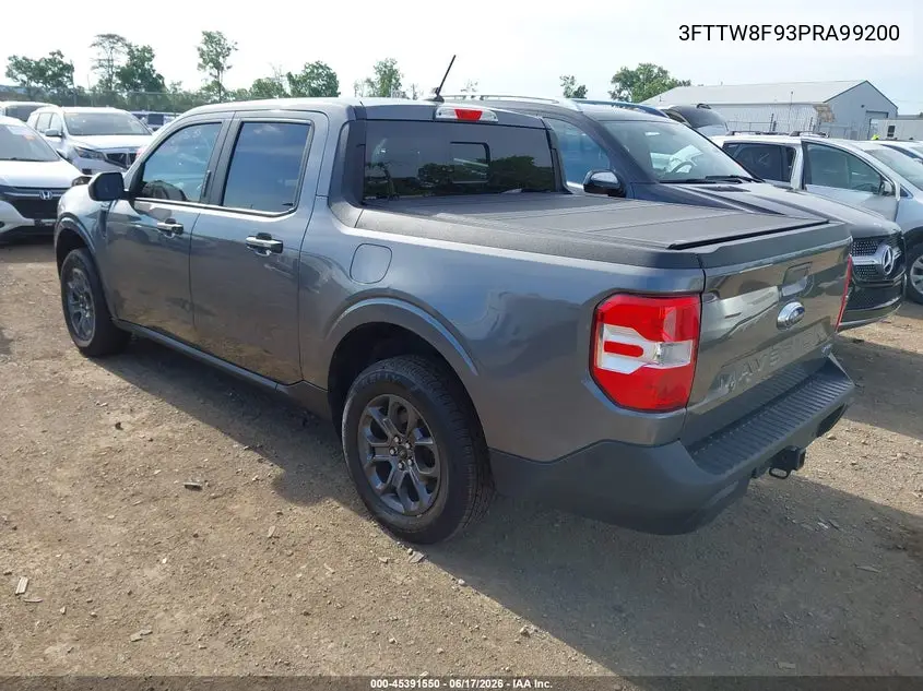 2023 Ford Maverick Xlt VIN: 3FTTW8F93PRA99200 Lot: 45391550