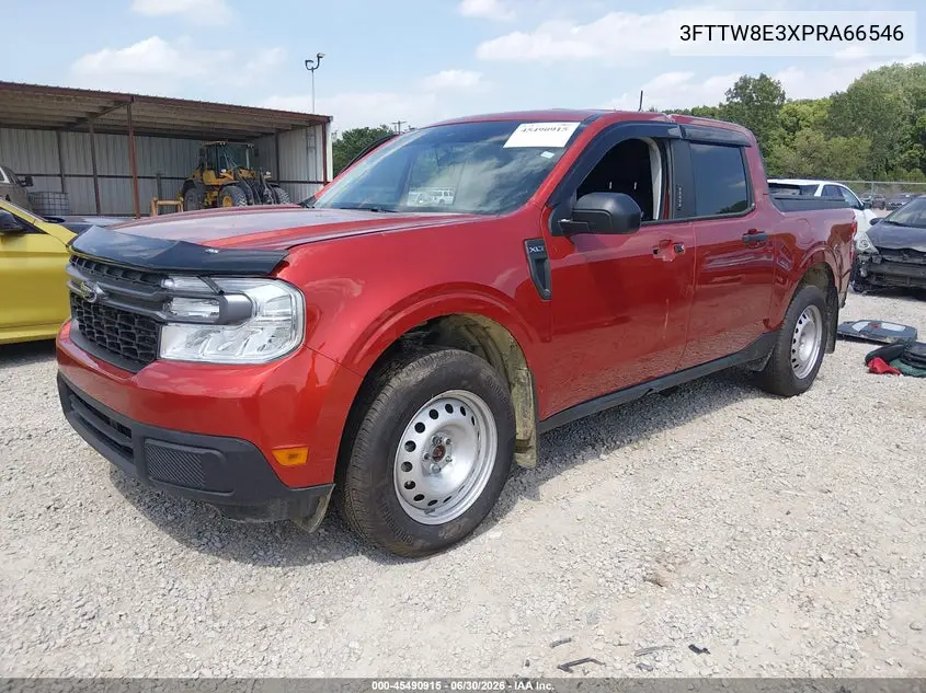 2023 Ford Maverick Xlt VIN: 3FTTW8E3XPRA66546 Lot: 45490915