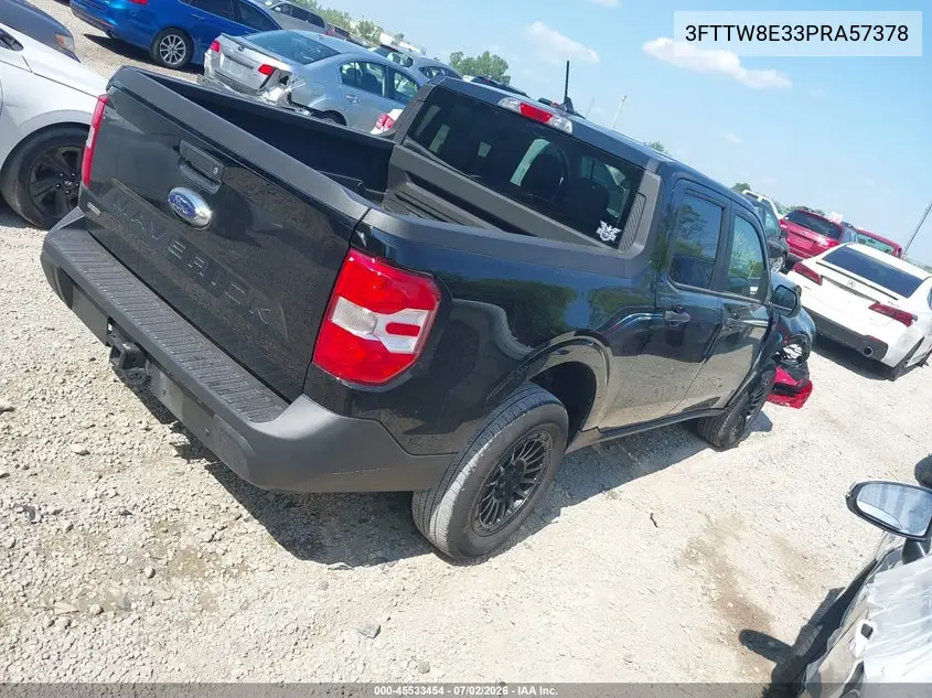 2023 Ford Maverick Xl VIN: 3FTTW8E33PRA57378 Lot: 45533454