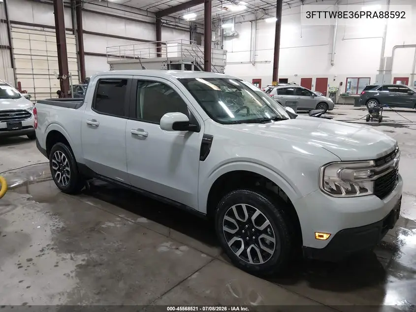 2023 Ford Maverick Lariat VIN: 3FTTW8E36PRA88592 Lot: 45568521