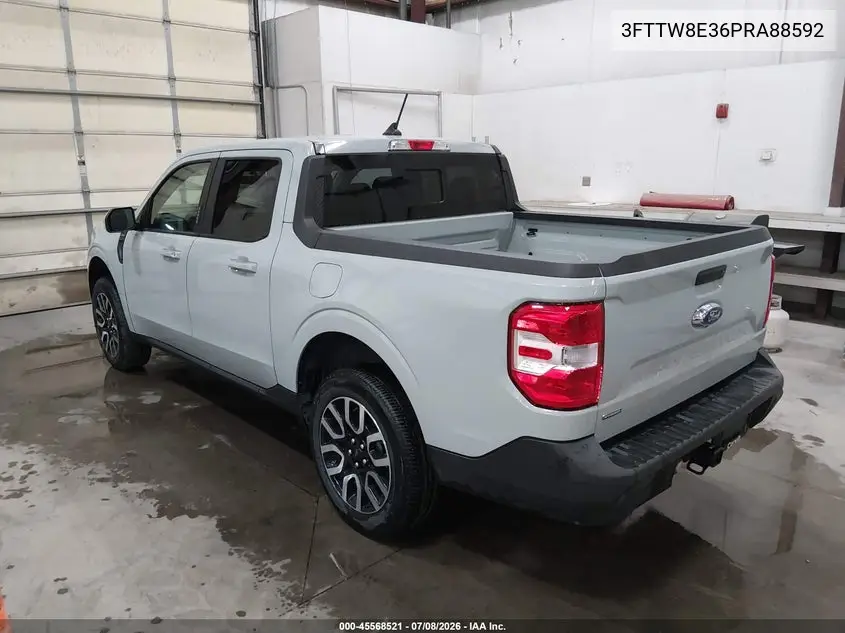 2023 Ford Maverick Lariat VIN: 3FTTW8E36PRA88592 Lot: 45568521