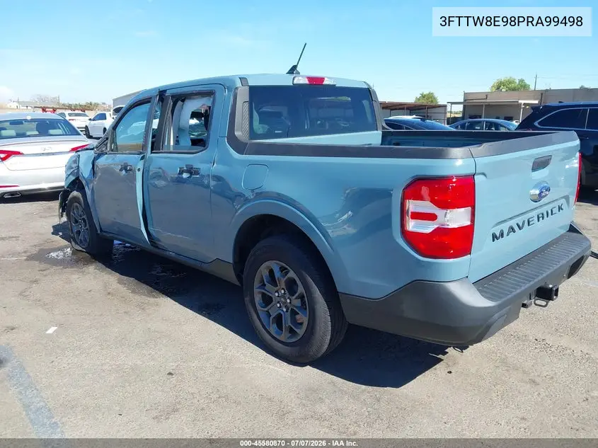 2023 Ford Maverick Xlt VIN: 3FTTW8E98PRA99498 Lot: 45580870