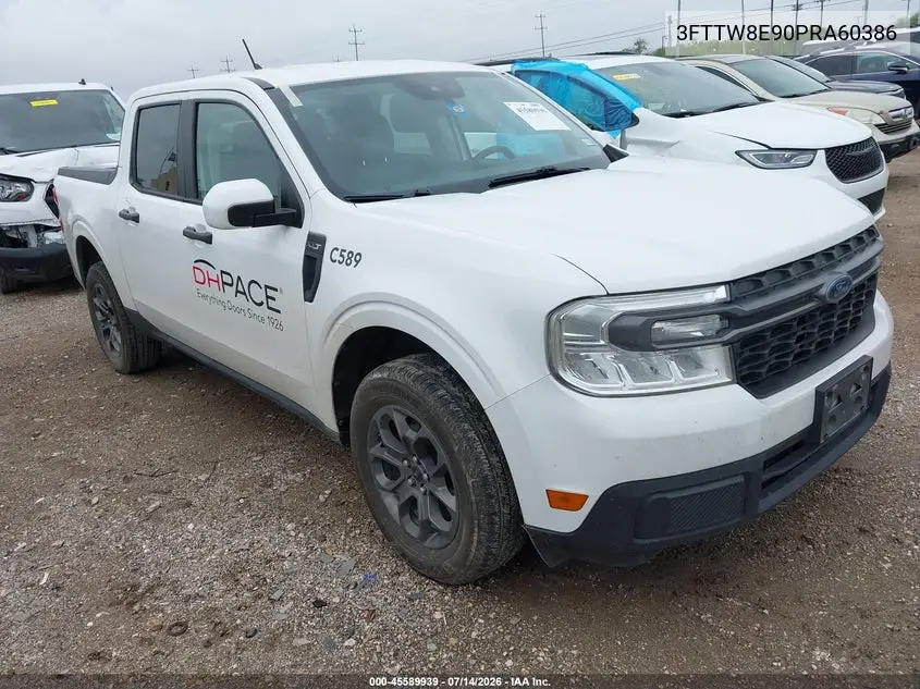 2023 Ford Maverick Xlt VIN: 3FTTW8E90PRA60386 Lot: 45589939