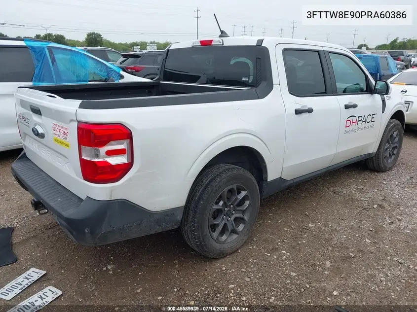 2023 Ford Maverick Xlt VIN: 3FTTW8E90PRA60386 Lot: 45589939