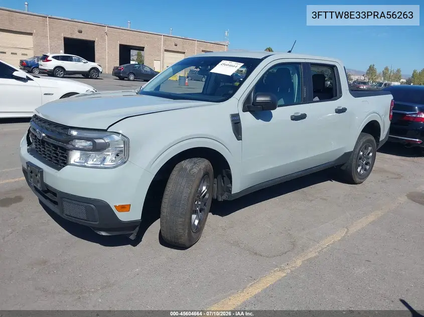 2023 Ford Maverick Xlt VIN: 3FTTW8E33PRA56263 Lot: 45604664