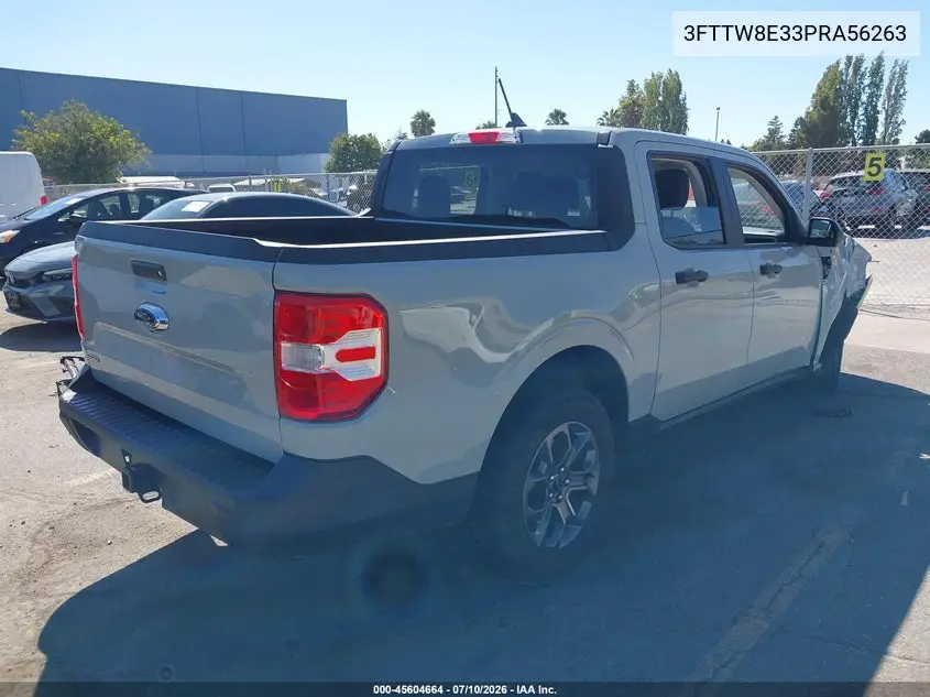 2023 Ford Maverick Xlt VIN: 3FTTW8E33PRA56263 Lot: 45604664