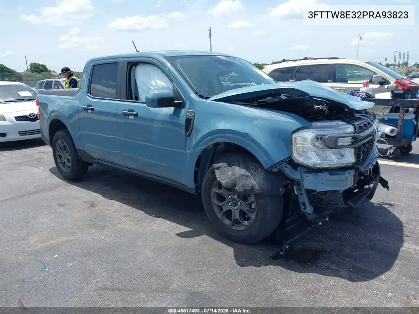 2023 Ford Maverick Xlt VIN: 3FTTW8E32PRA93823 Lot: 45617493