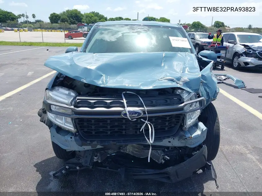 2023 Ford Maverick Xlt VIN: 3FTTW8E32PRA93823 Lot: 45617493
