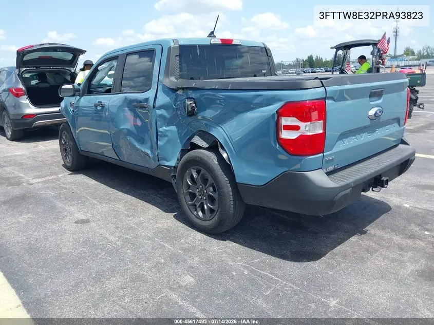 2023 Ford Maverick Xlt VIN: 3FTTW8E32PRA93823 Lot: 45617493